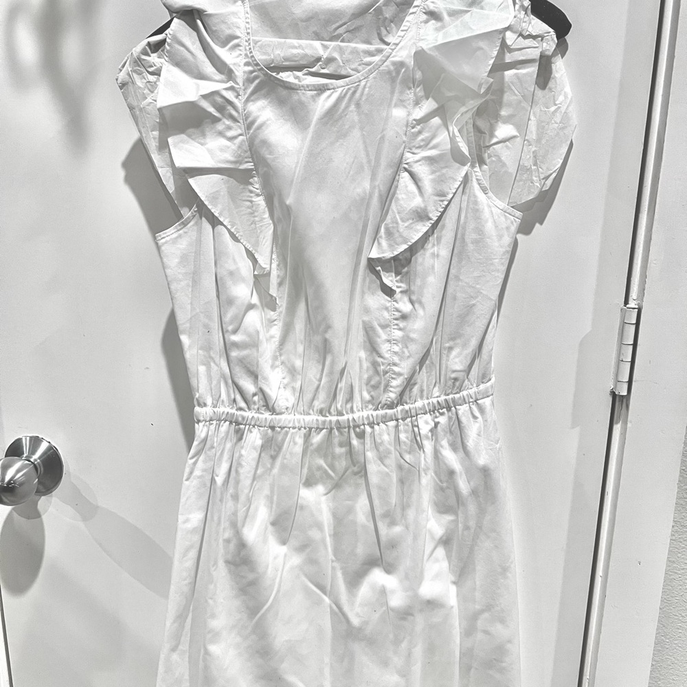 J. Crew Factory Casual Flutter Sleeve Dress